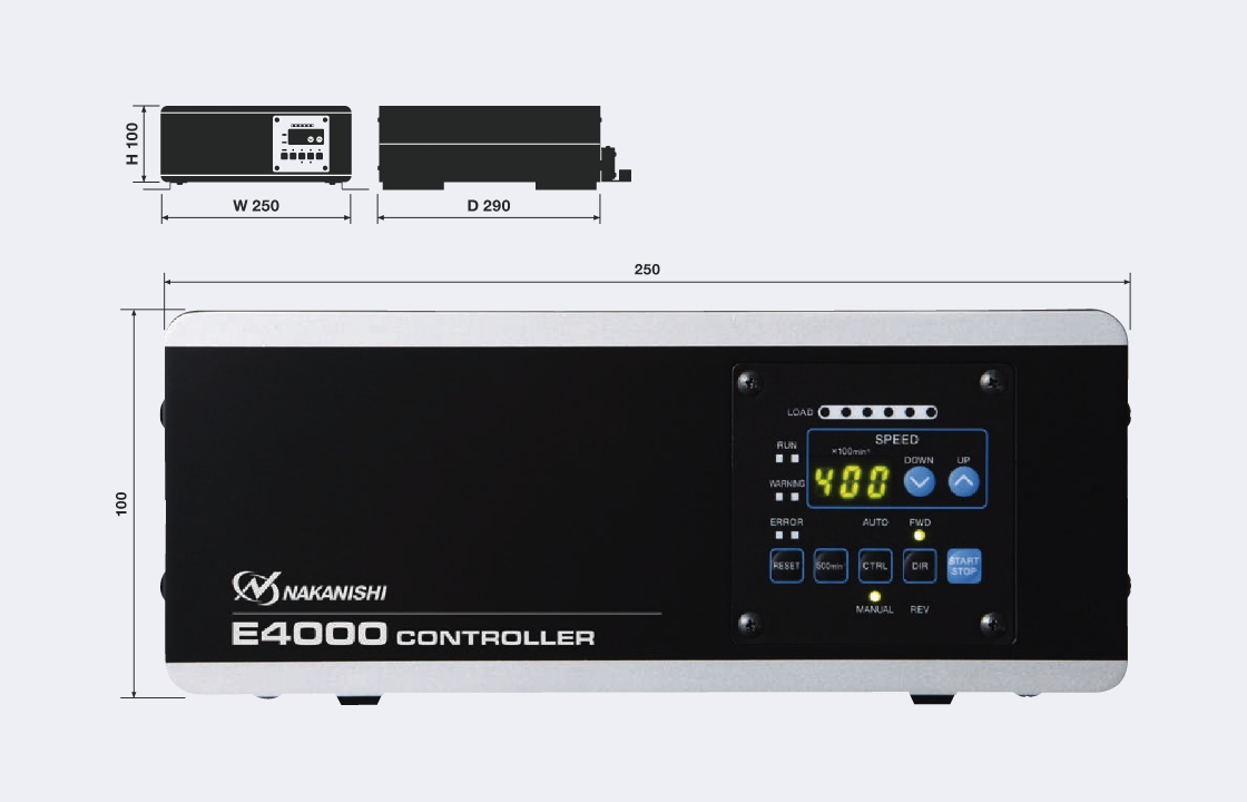 E4000 CONTROLLER サイズ画像