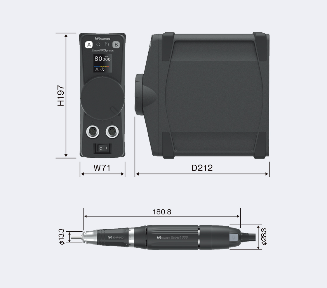 EP50T-HR-100 サイズ画像