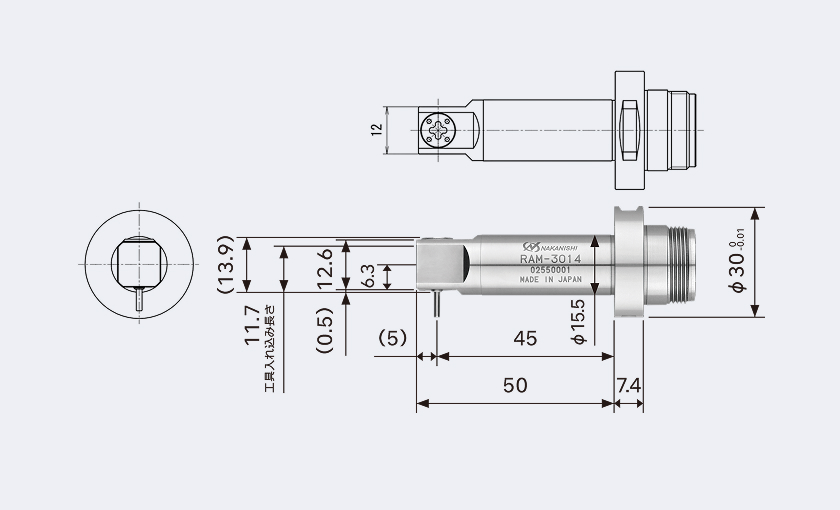 RAM-3014 サイズ画像